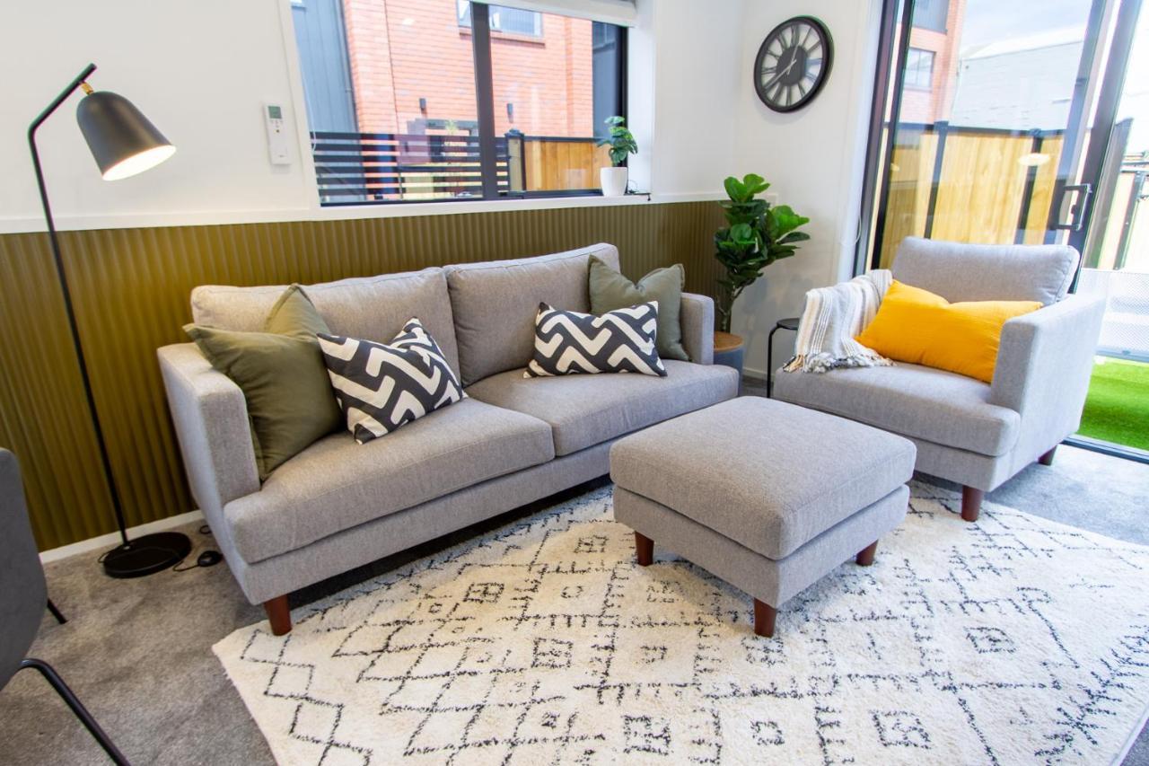 Apartamento New Sophisticated City Pad Christchurch Exterior foto